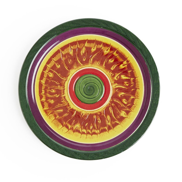 Steelite Hot Cha Cha Round Melamine Plate 300mm (Pack of 3)