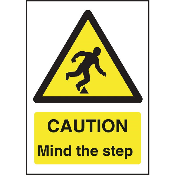 Caution Mind The Step Sign