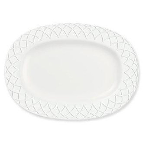 Churchill Alchemy Jardin Rimmed Oval Dishes 330mm (Pack of 6)