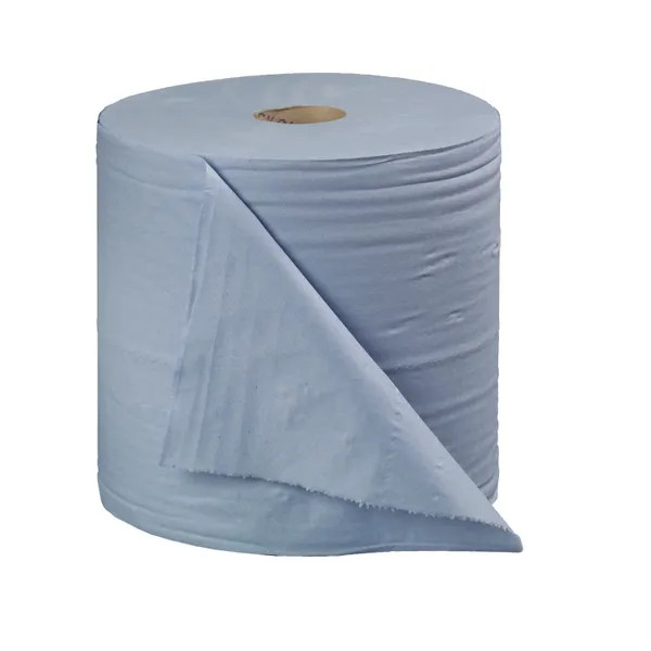 2Work 2-Ply Forecourt Roll 400m Blue (Pack of 2) CT34137 2Work 2-Ply Forecourt Roll 400m Blue (Pack of 2) CT34137