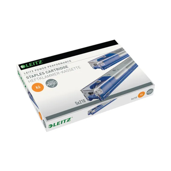 Leitz Blue K6 Staple Cartridge (5 Pack) 55910000 Leitz Blue K6 Staple Cartridge (5 Pack) 55910000