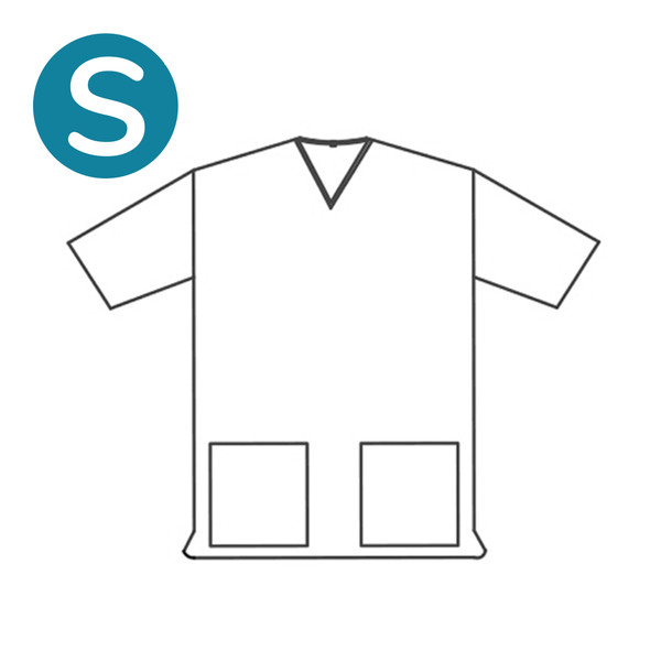 3365 Scrub Tunics With Pockets Blue (Small) (Pack of 100) 3365 Scrub Tunics With Pockets Blue (Small) (Pack of 100)