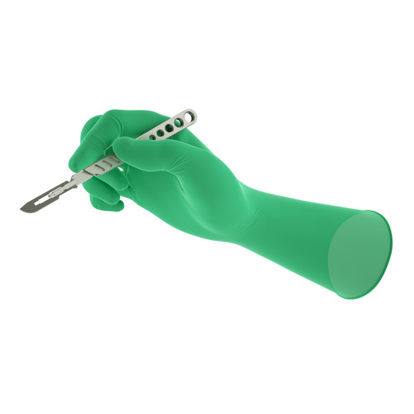 Encore® Non–Latex PI Surgical Undergloves Green (Pack of 50)
