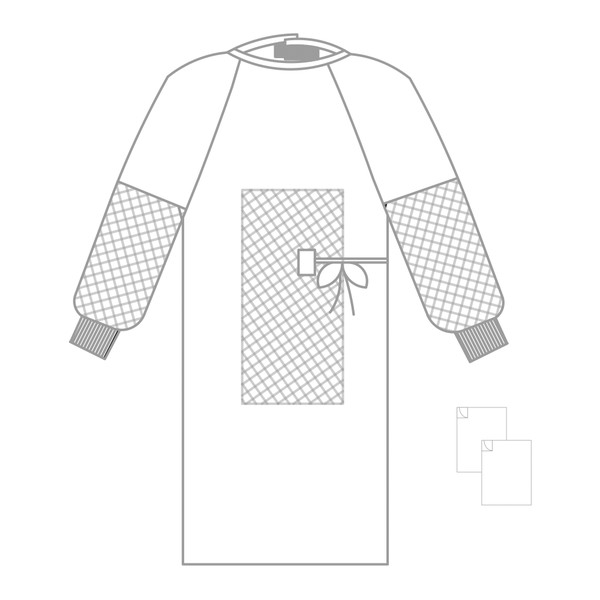 365 Impervious Lite Surgical Gowns (Medium) (Pack of 30)