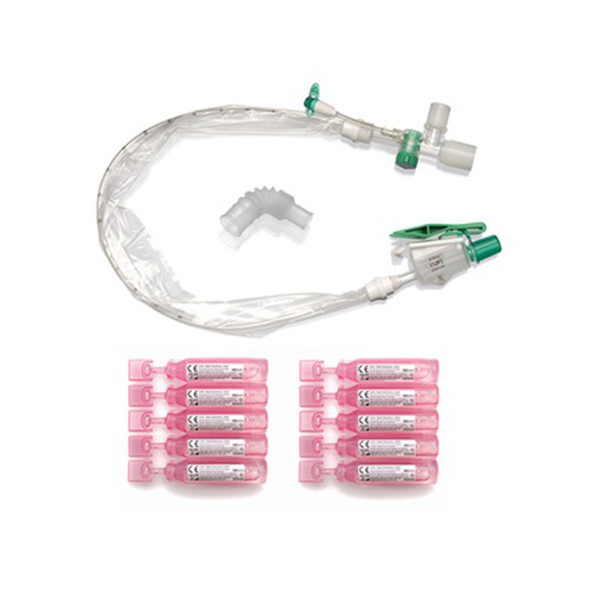 TrachSeal™ Adult Endotracheal Closed Suction System With Saline Ampoules F12 (Pack of 15)