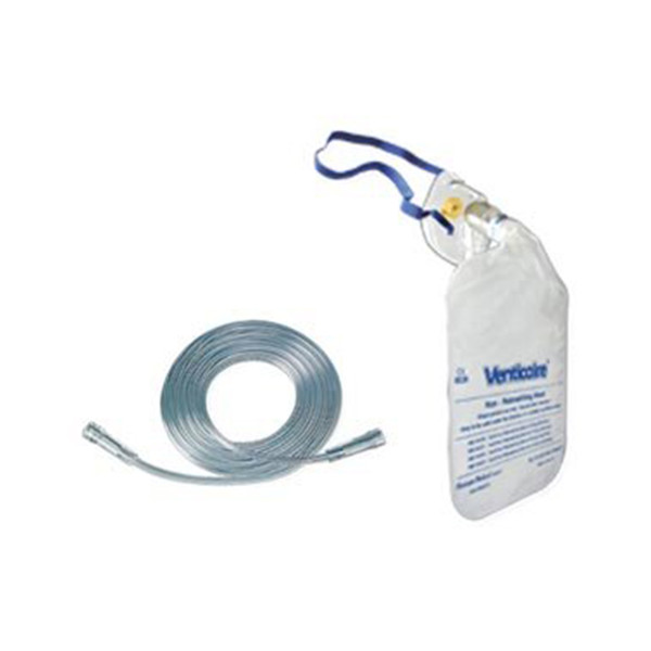 Paediatric Non–Rebreathing Masks With Head Strap & 2.1 m Tubing