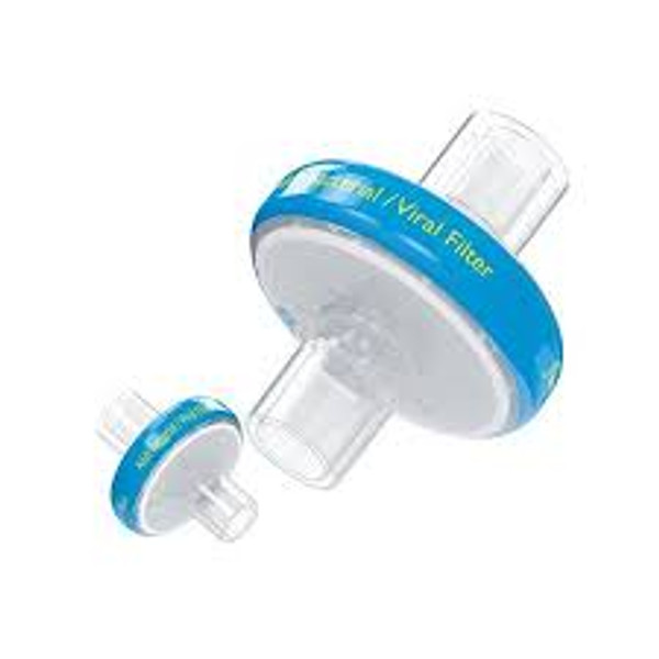 ThermoShield™ Bacterial/Viral HME Filter & Low Profile Elbow 22M/15F With Tethered Cap (Pack of 50)