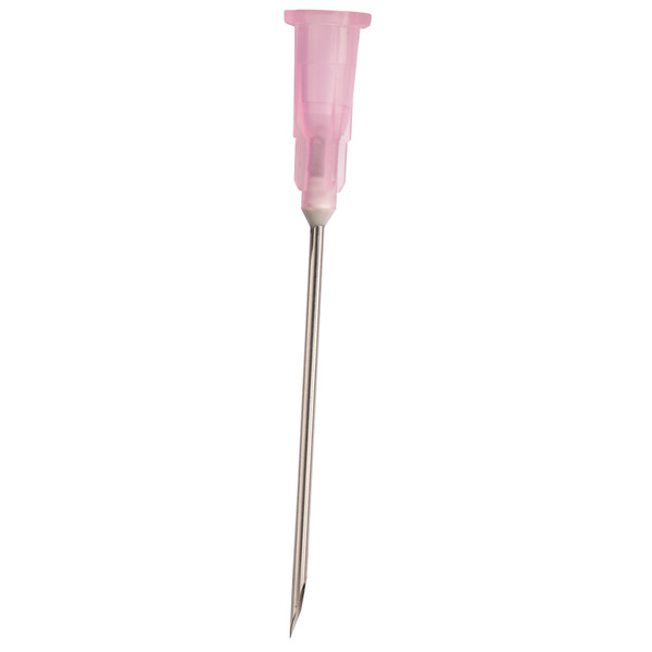 AGANI™ Hypodermic Needles Pink (18 G x 38 mm) (Pack of 100)