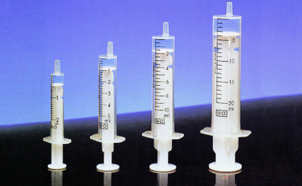 BD Discardit™ II Luer Slip Syringes With Eccentric Tip (Pack of 100)
