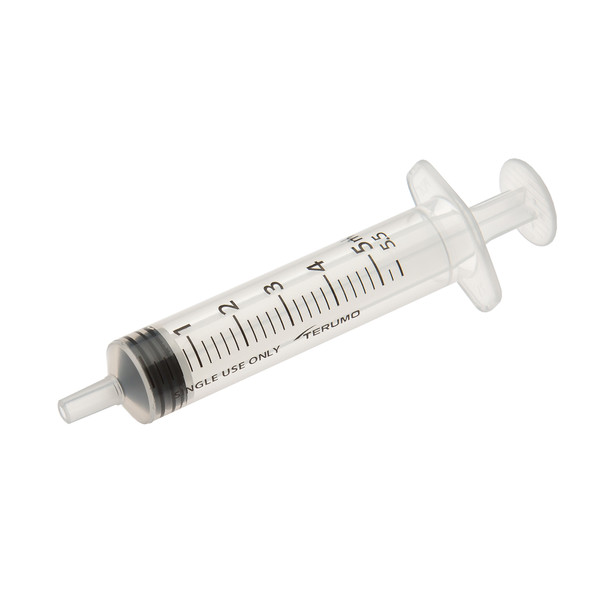 Terumo® 3–Part Syringes (5 ml) Manufacturer Code: 8MDSS05SE