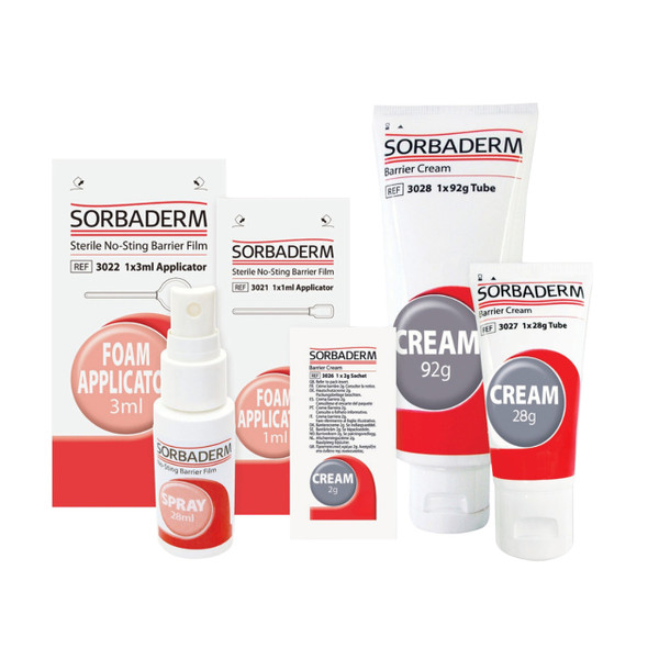 Sorbaderm No–Sting Barrier Film Applicators 3 ml (Pack of 100)
