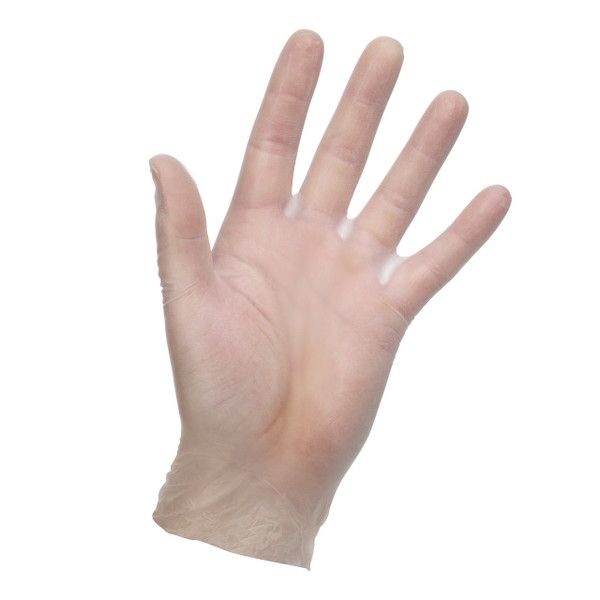 Non–Sterile Vinyl Examination Gloves Clear (Small) (Pack of 100) Non–Sterile Vinyl Examination Gloves Clear (Small) (Pack of 100)
