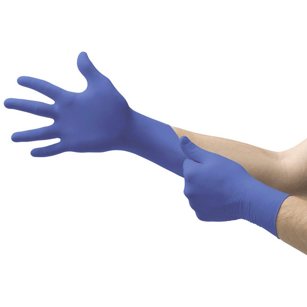Micro–Touch® Nitrile Examination Gloves Blue (Pack of 200)