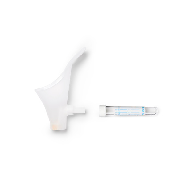 Peezy Midstream Urine Collection Device With Standard Container