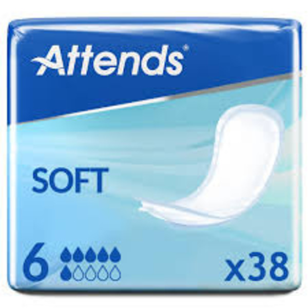 Attends® Soft Incontinence Pads 3 Extra (Pack of 10)