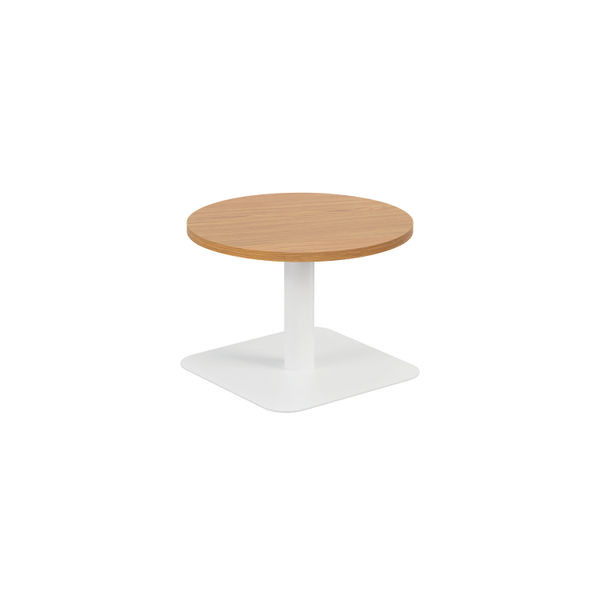 Jemini Origin 600mm Low Table Nova Oak/White Jemini Origin 600mm Low Table Nova Oak/White