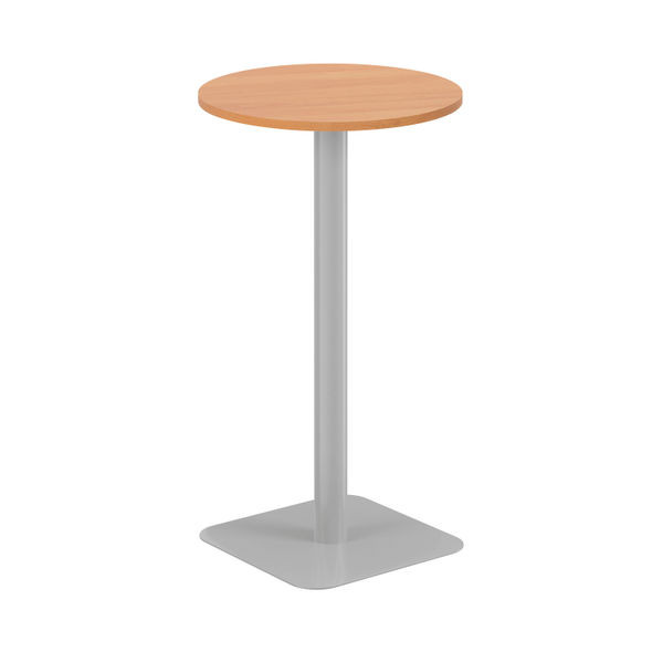Jemini Origin 600mm High Table Beech/Silver Jemini Origin 600mm High Table Beech/Silver