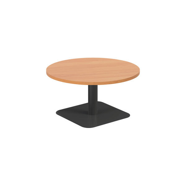 Jemini Origin 800mm Low Table Beech/Black Jemini Origin 800mm Low Table Beech/Black