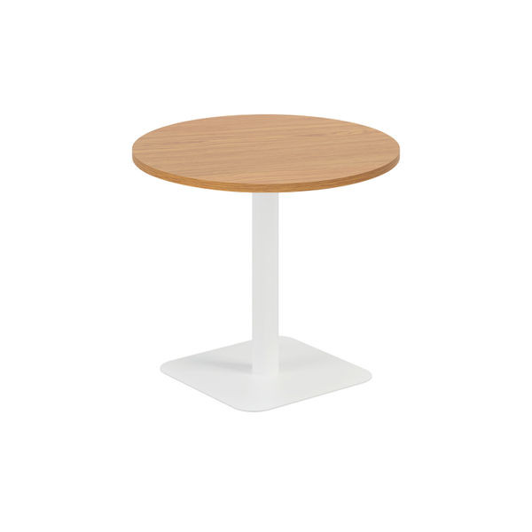 Jemini Origin 800mm Mid Table Nova Oak/White Jemini Origin 800mm Mid Table Nova Oak/White