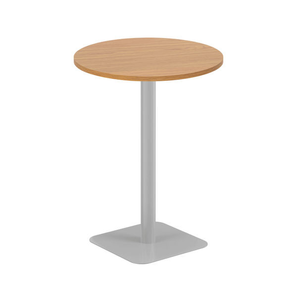 Jemini Origin 800mm High Table Nova Oak/Silver