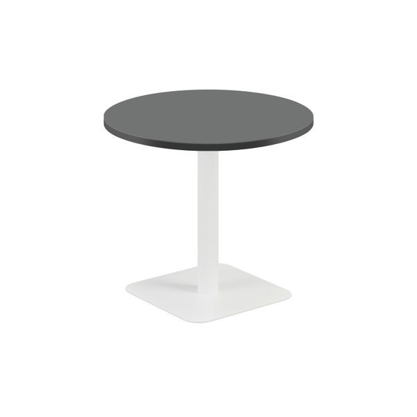 Jemini Origin 800mm Mid Table Black/White Jemini Origin 800mm Mid Table Black/White