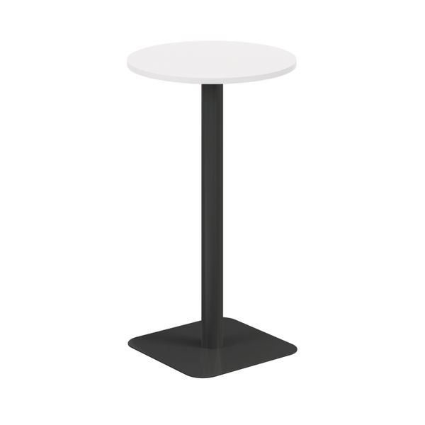 Jemini Origin 600mm High Table White/Black