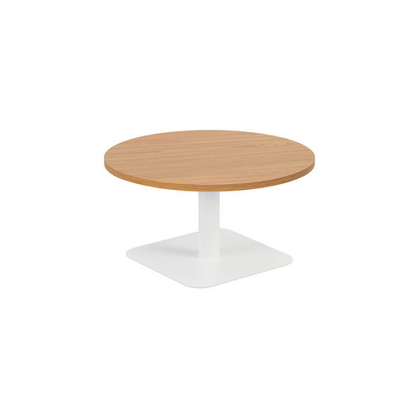 Jemini Origin 800mm Low Table Nova Oak/White Jemini Origin 800mm Low Table Nova Oak/White