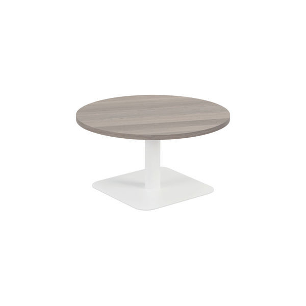 Jemini Origin 800mm Low Table Grey Oak/White Jemini Origin 800mm Low Table Grey Oak/White