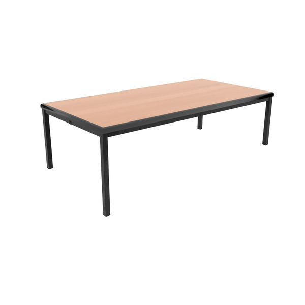 Jemini T-Table Multipurpose Classroom Table 1200x600x530mm Flat Pack Beech/Black Jemini T-Table Multipurpose Classroom Table 1200x600x530mm Flat Pack Beech/Black