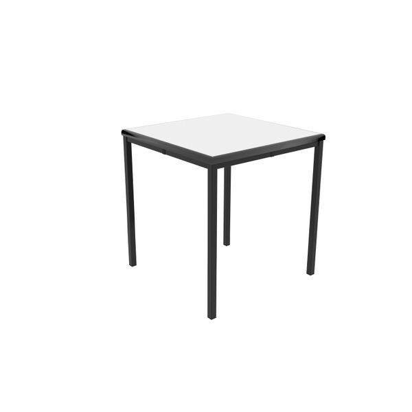 Jemini Titan Multipurpose Classroom Table 600x600x640mm Grey/Black