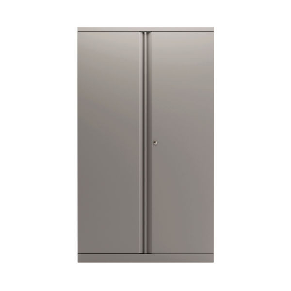 Bisley 2 Door Cupboard Empty 935x480x1575mm Goose Grey