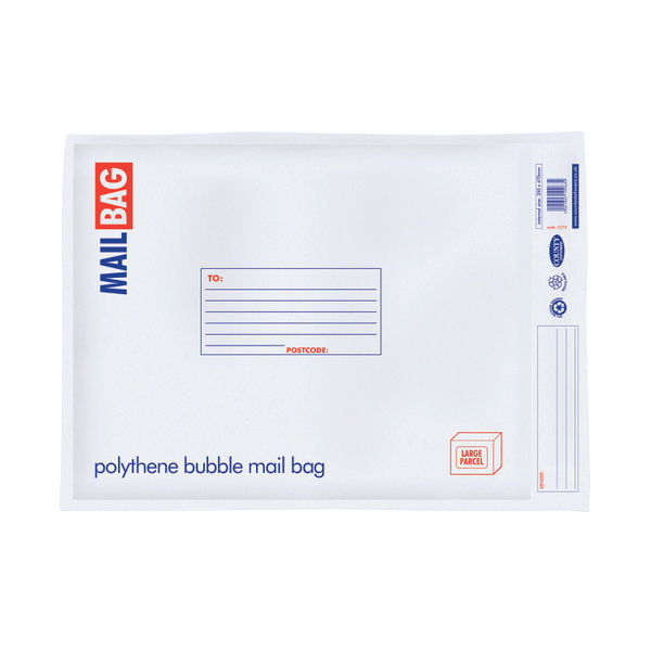 County Stationery Poly Bubble Envelope Extra Large 350x470mm (Pack of 10) C275