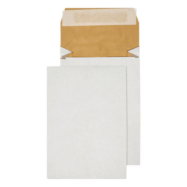 Q-Connect Padded Gusset Envelopes C5 229x162x50mm Peel and Seal White (100 Pack)