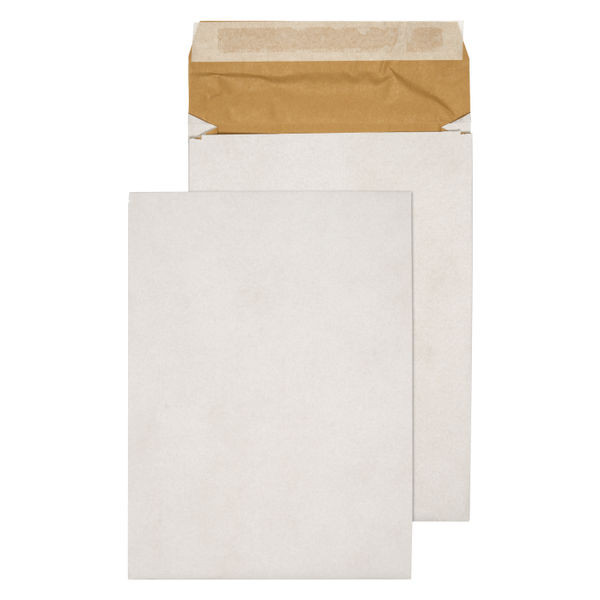 Q-Connect Padded Gusset Envelopes E4 400x280x50mm Peel and Seal White (100 Pack)