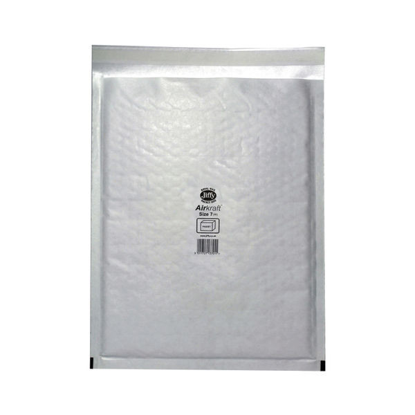 AirKraft Size 7 Bubble Lined Mailer Multi White (Pack of 10) MMUL03320