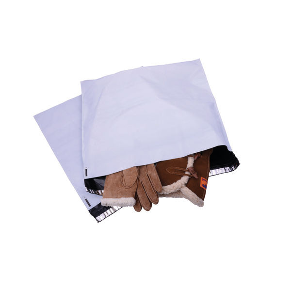GoSecure Strong Polythene Mailing Bag 460x430mm Opaque (Pack of 100)