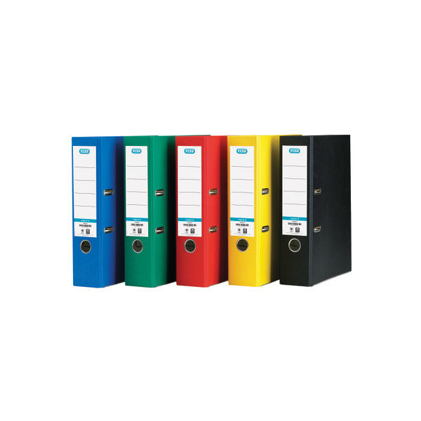 Elba Board Lever Arch File A4 Assorted (10 Pack) 100025220 Elba Board Lever Arch File A4 Assorted (10 Pack) 100025220