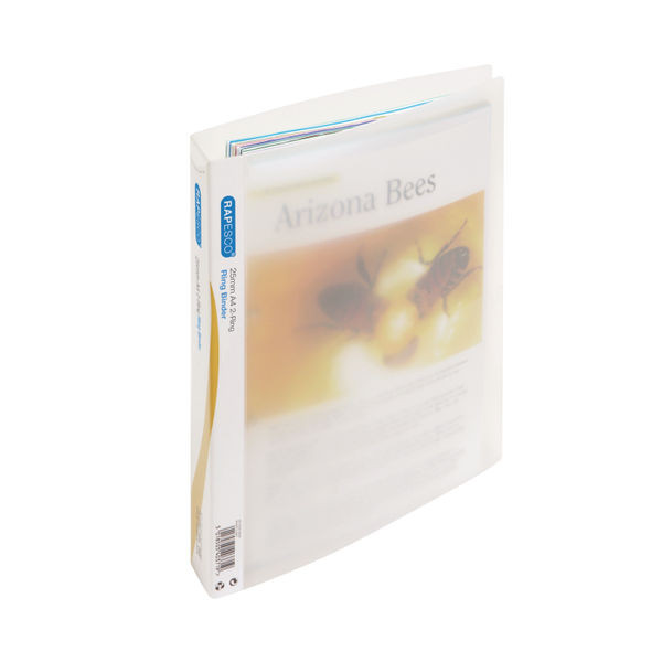 Rapesco 25mm 2 Ring Binder A4 Clear (10 Pack) 0715 Rapesco 25mm 2 Ring Binder A4 Clear (10 Pack) 0715