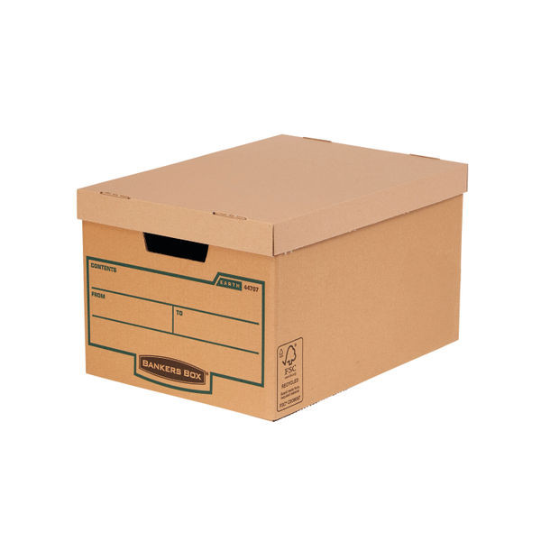 Fellowes Earth Series Storage Box Large (Pack of 10) 4470701