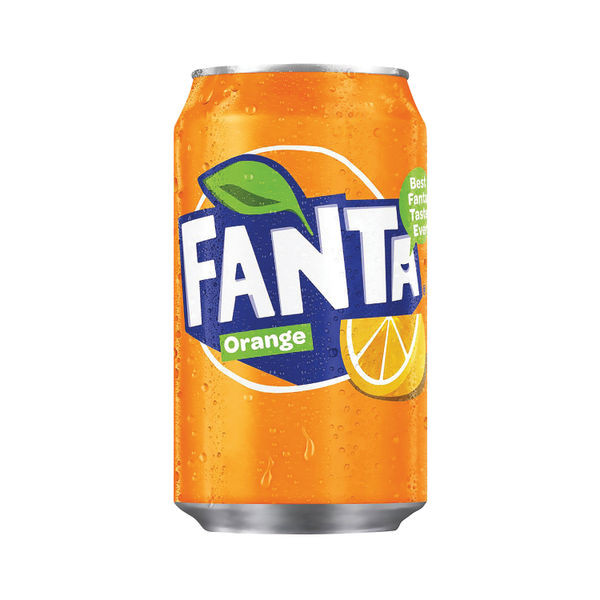 Fanta Orange Soft Drink 330ml Can (24 Pack) A00769