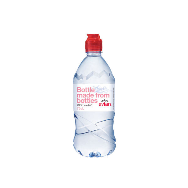Evian Natural Mineral Water 75cl (Pack of 12) 60735