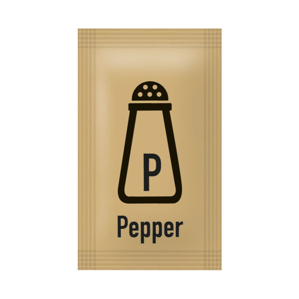 SS Pepper Sachets (2000 Pack) 60111370