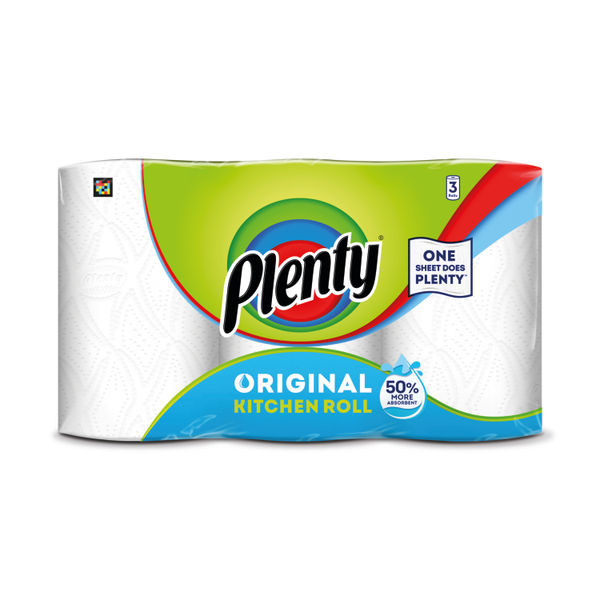 Plenty Original Kitchen Towel 95 Sheets (Pack of 3) 11121