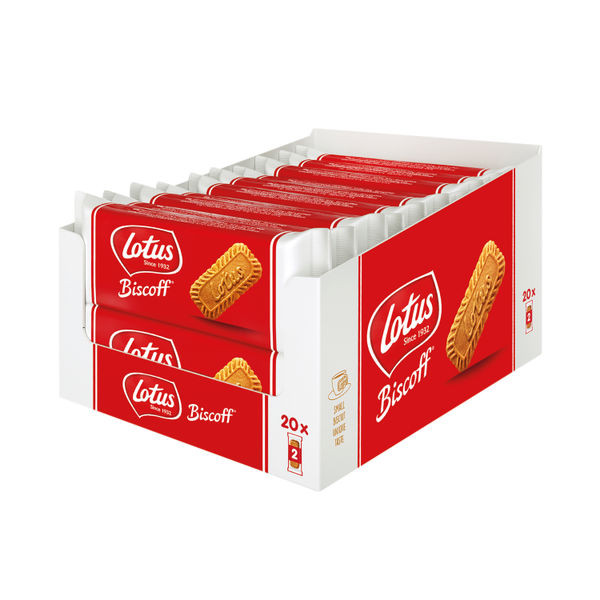 Lotus Biscoff XL Twin Pack x20 Per Box (Pack of 6) 70101886 Lotus Biscoff XL Twin Pack x20 Per Box (Pack of 6) 70101886
