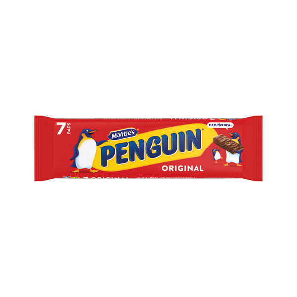 McVitie's Penguin Milk Chocolate Biscuit Bars (Pack of 7) 44541 McVitie's Penguin Milk Chocolate Biscuit Bars (Pack of 7) 44541