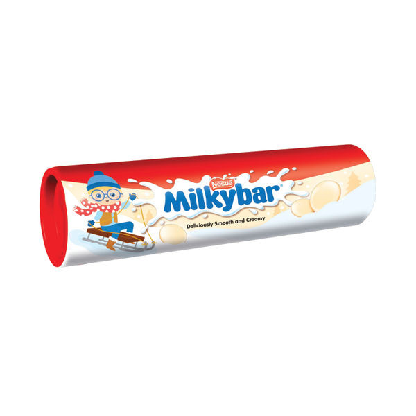 Nestle Milkybar Buttons White Chocolate Giant Tube 80g 12549434EA Nestle Milkybar Buttons White Chocolate Giant Tube 80g 12549434EA