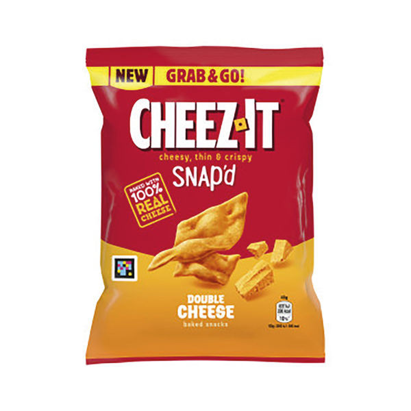 Kelloggs Cheez-It SnapD Double Cheese 40g (Pack of 20) 7017804000 Kelloggs Cheez-It SnapD Double Cheese 40g (Pack of 20) 7017804000