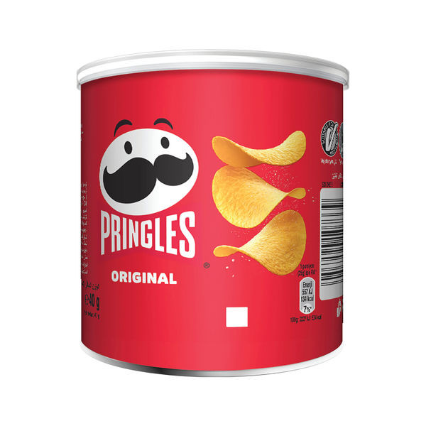 Pringles Original Crisps 40g (Pack of 12) 7000271000 Pringles Original Crisps 40g (Pack of 12) 7000271000