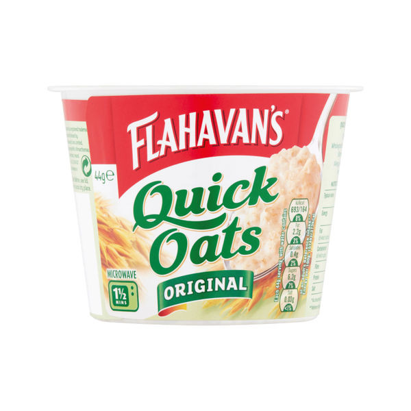 Flahavan's Porridge To Go Pot 50g (Pack of 12) 533033