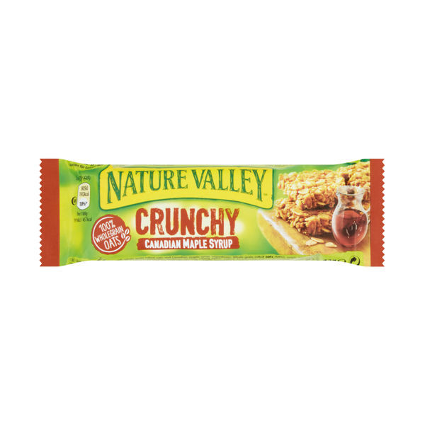 Nature Valley Crunchy Maple Syrup Snack Bars 42g (Pack of 18) 802780 Nature Valley Crunchy Maple Syrup Snack Bars 42g (Pack of 18) 802780